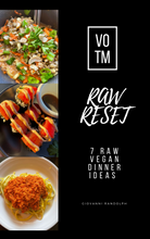 Load image into Gallery viewer, Raw Reset: 7 Raw Vegan Dinner Ideas (ebook)
